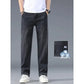 Lyocell Business Jeans Men's Spring Thin Casual Straight Fashion Loose Brand Pants Comfortable Male Denim Trousers Versatile