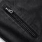 Spring Autumn Turn Down Collar Jackets Leather Coats Men Solid Moto Biker Outwear Slim Fit Casual Leather Jacket Plus Size M-8XL