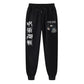 2025 Men's and women's sports pants Japanese anime Jujustu Kaisen printed jogging pants casual pants fitness exercise pants